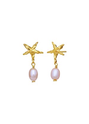 Sandie earring Gold Maanesten 